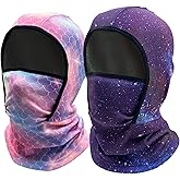 YUHAN PRETTY Kids Balaclava Ski Mask Windproof Fleece Neck Warmer Gaiter Winter Face Warmer for Cold Weather Boys Girls