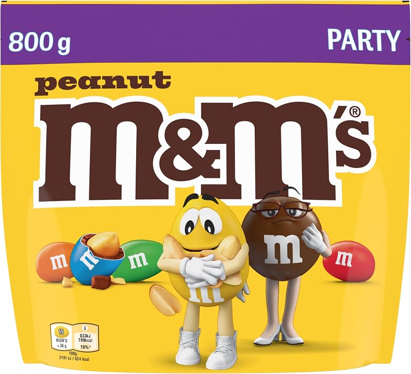 PEANUT Bonbons Chocolat au Lait & Cacahuètes Sachet 800g