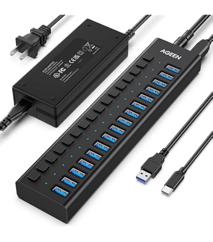 Amazon.com: StarTech USB to Serial Hub - 16 Port - COM Port