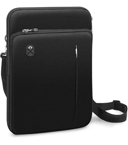Amazon.com: FINTIE 11 Inch Tablet Sleeve Case, Briefcase Shoulder