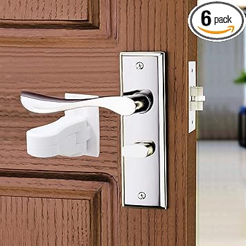 tuut door lever lock child proof doors & handles 3m adhesive
