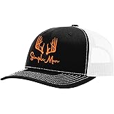 The Goozler Simple Man Outdoors Unisex Adjustable Snap Back Embroidered Hat Mens Womens Hunting Fishing Cap