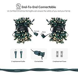 Led Christmas Net Lights Outdoor Christmas Lights