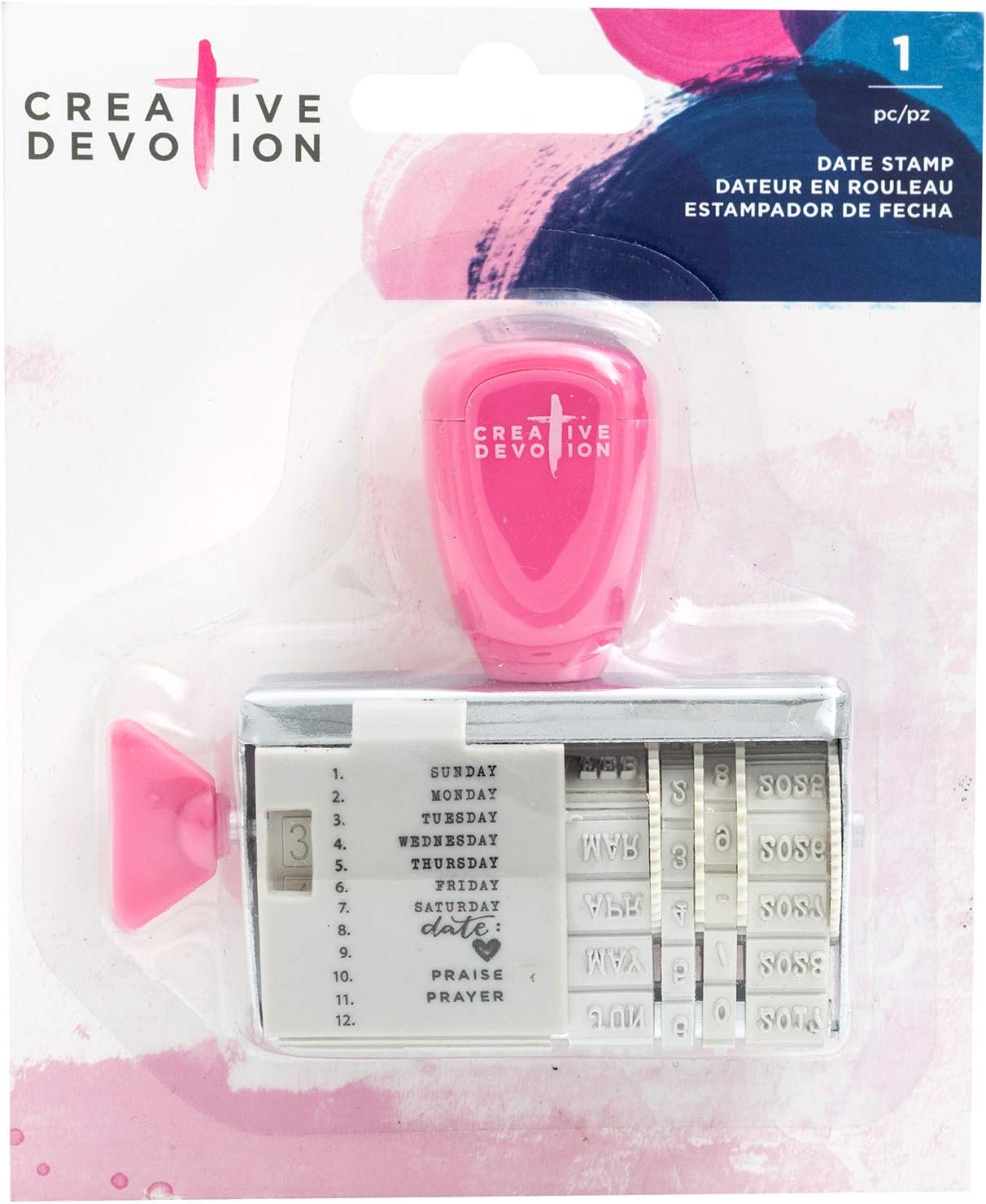 Creative Devotion Date Stamps, Multi
