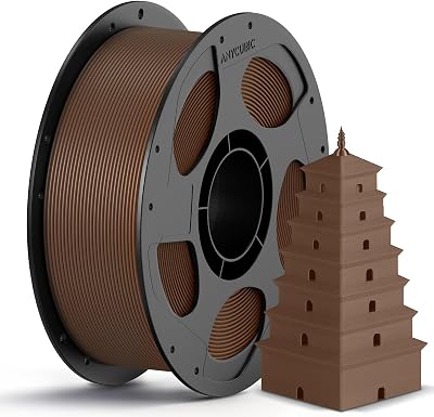ANYCUBIC PLA Filament 1.75mm 1KG Bronze Reusable Spool Clog-Free