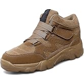 TBBY Men's Slip On Walking Sneakers Comfortable Hiking Fashion high top Boots