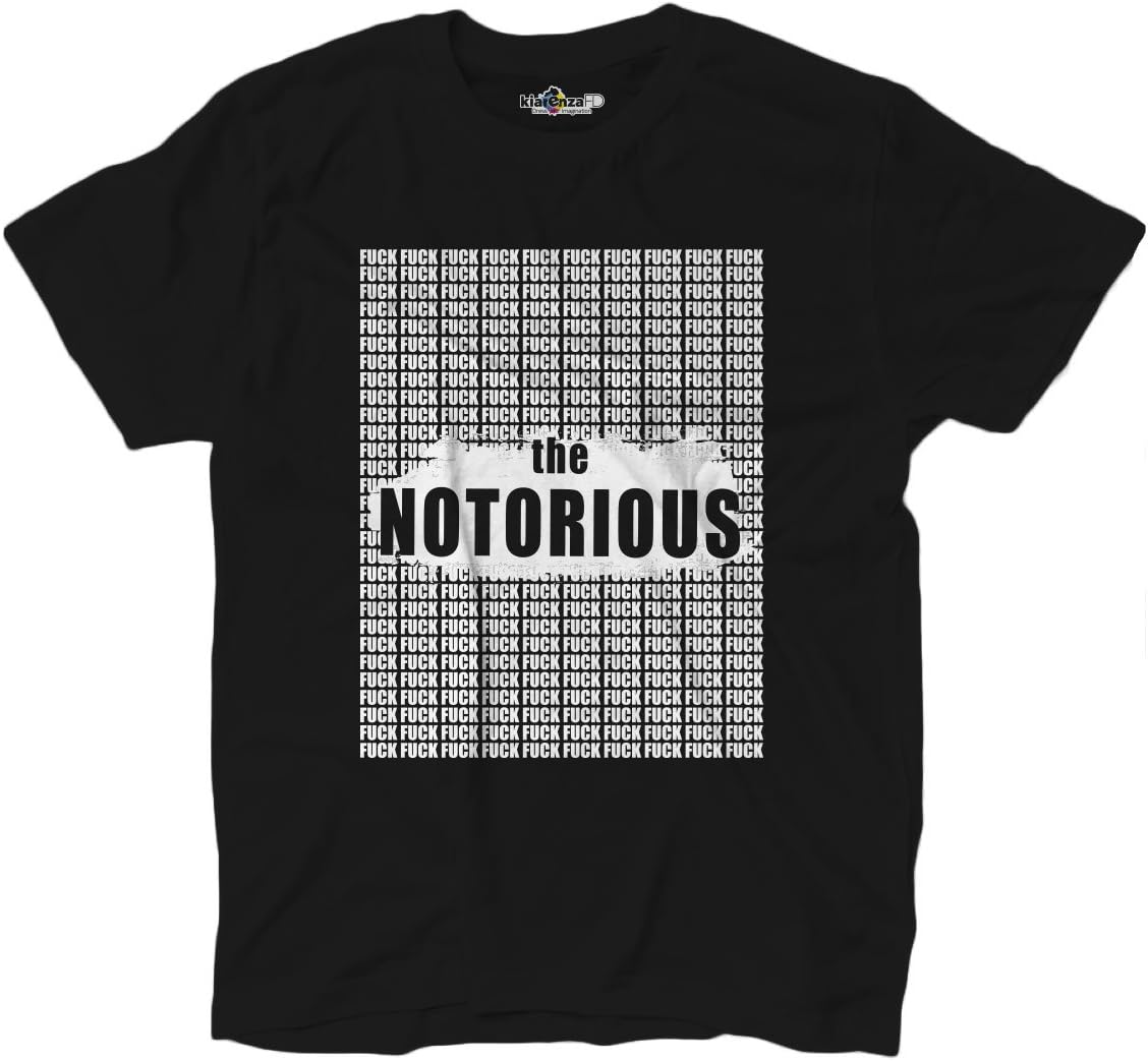 KiarenzaFD T-Shirt t-shirt Parody Logo Conor McGregor The Notorious Fuck Fun Funn
