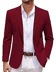 COOFANDY Mens Suit Blazer Classic Fit Casual