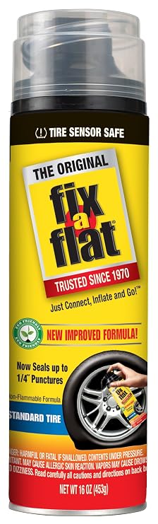 Fix Flat Tire Car Fix Flat Tire Car, Amazon Com Fix A Flat S60420 Tire Inflator With Eco Friendly Formula 16 Oz Automotive, Fix Flat Tire Car