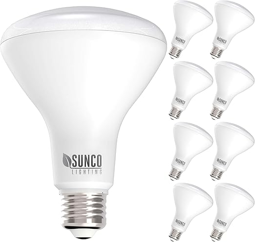 8 unidades – BR30 LED 11 W (65 W equivalente), regulable, iluminación