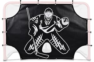 ANDGOAL Hockey Goal Target - Ice Hockey Goal Target, Floor Hockey Net Target, Street Hockey Goal Target, Durable Hockey Goal for 6x4 FT Field Hockey Goal