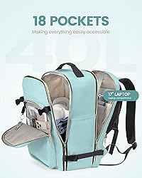 LOVEVOOK Travel Backpack for Women Men as Personal