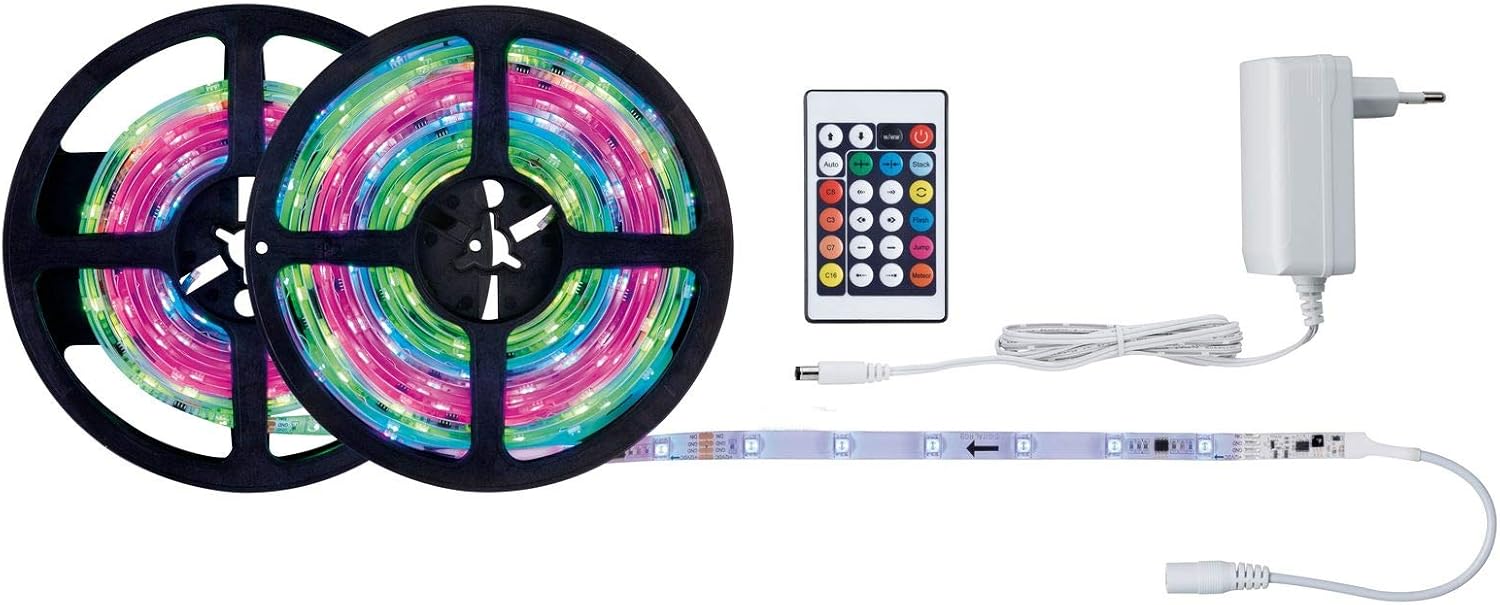 Paulmann 70514 LED Strip SimpLED Motion Set incl. 1x15 watt dimmable Lighting Strip White Light Strip Plastic LED Strip