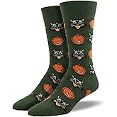 Socksmith Men's Vintage Halloween Crew Socks