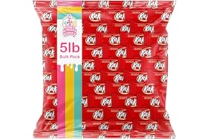 KANDY KORNER Chocolate Candy Bars, Bulk Pack of Chocolate-Covered Wafer Bars, Perfect, Tasty and Convenient Miniatures Candy for Sharing with Friends, Family and Guests - 5lb