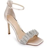 Jewel Badgley Mischka Ridley Bejeweled Strap Stiletto Heel