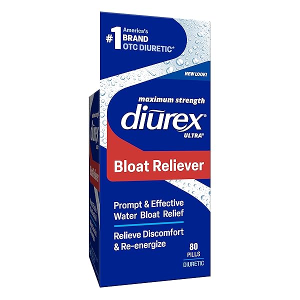 DIUREX ULTRA WATER WEIGHT LOSS FORMULA WATER PILLS, 80 COUNT