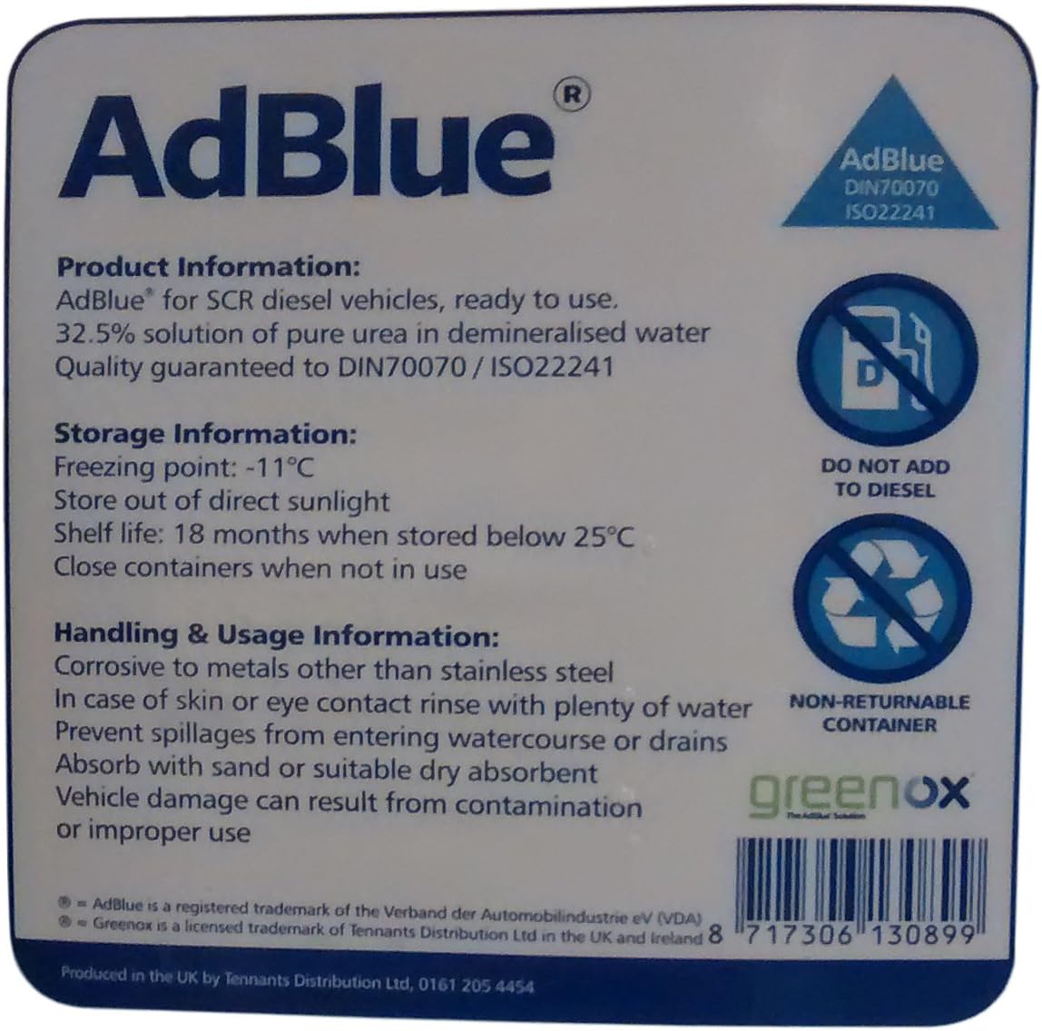 AdBlue AD910 Solution, 10 Litre, Adbule 10L - Image 3