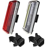 Serfas Thunderbolt 2.0 USB Rechargeable Head Tail Light Combo 120 Lumen