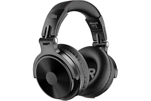 OneOdio Bluetooth Over Ear Headphones - Wireless/Wired 110 Hrs Stereo Bluetooth Headsets Foldable Headset with Deep Bass 50mm