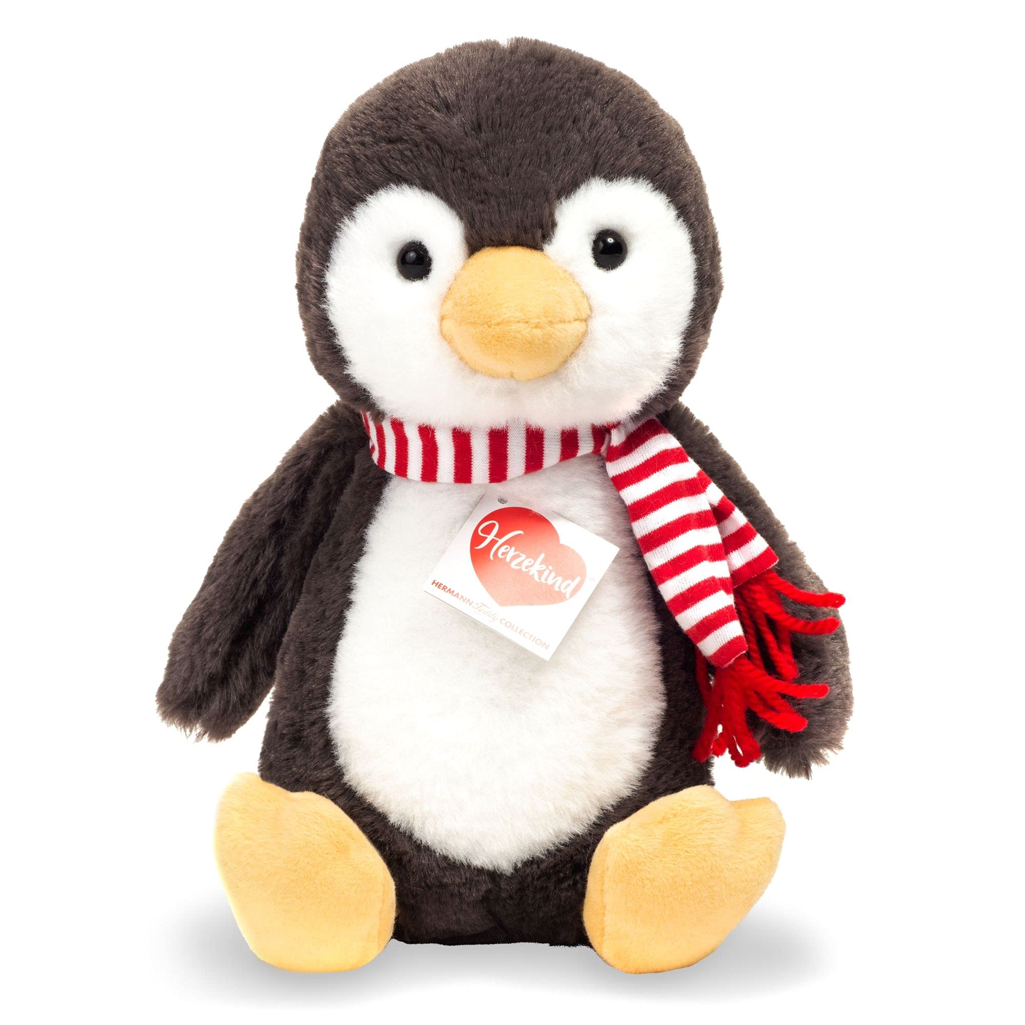 Teddy Hermann "Herzekind" 93935 Penguin Pancho 23 cm, cuddly toy