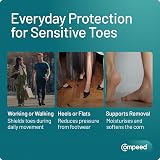 Compeed Corn Plasters Medium 10 Hydrocolloid Cushioned Relief Foot Care view 4