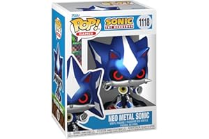 Funko Pop! Games: Sonic The Hedgehog - Neo Metal Sonic - Collectable Vinyl Figure - Gift Idea - Official Merchandise - Toys for Kids & Adults - Video Games Fans
