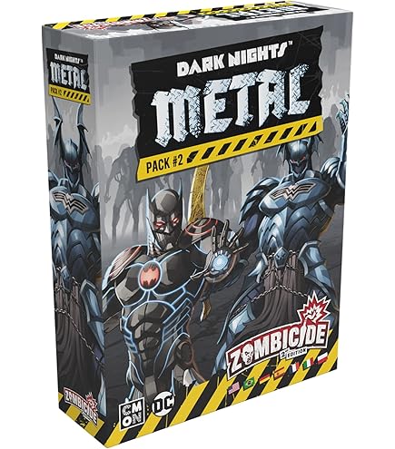 Amazon.com: Zombicide Dark Night Metal Pack #4 - Confront  