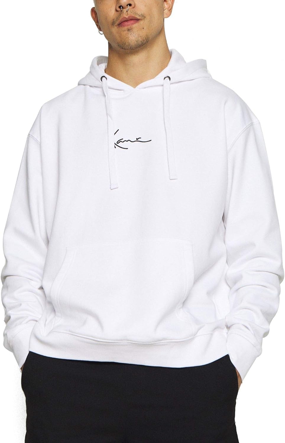 Karl Kani Herren KM HD011 012 06 Small Signature Essential Hoodie