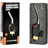 CAMPFIRE Trigger Start Gas Welding Propane Torch, High Intensity Mapp Gas Torch Head, Adjustable Flame For MAPP Fuel