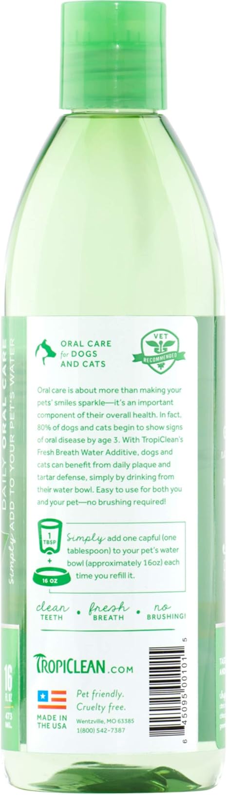 dog fresh breath water additive
