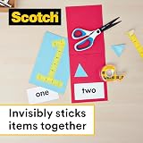 Scotch Double Sided Tape 12mm x 7.88m Dispenser Clear Permanent Strong Photo view 3