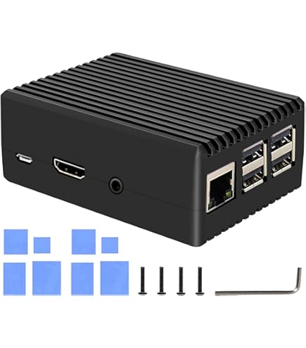 Amazon.com: JBtek Jet Black Case for Raspberry Pi 3 Model B