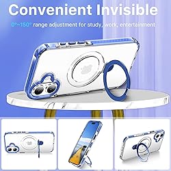 UMIONE for iPhone 16 Plus Clear Magnetic case with