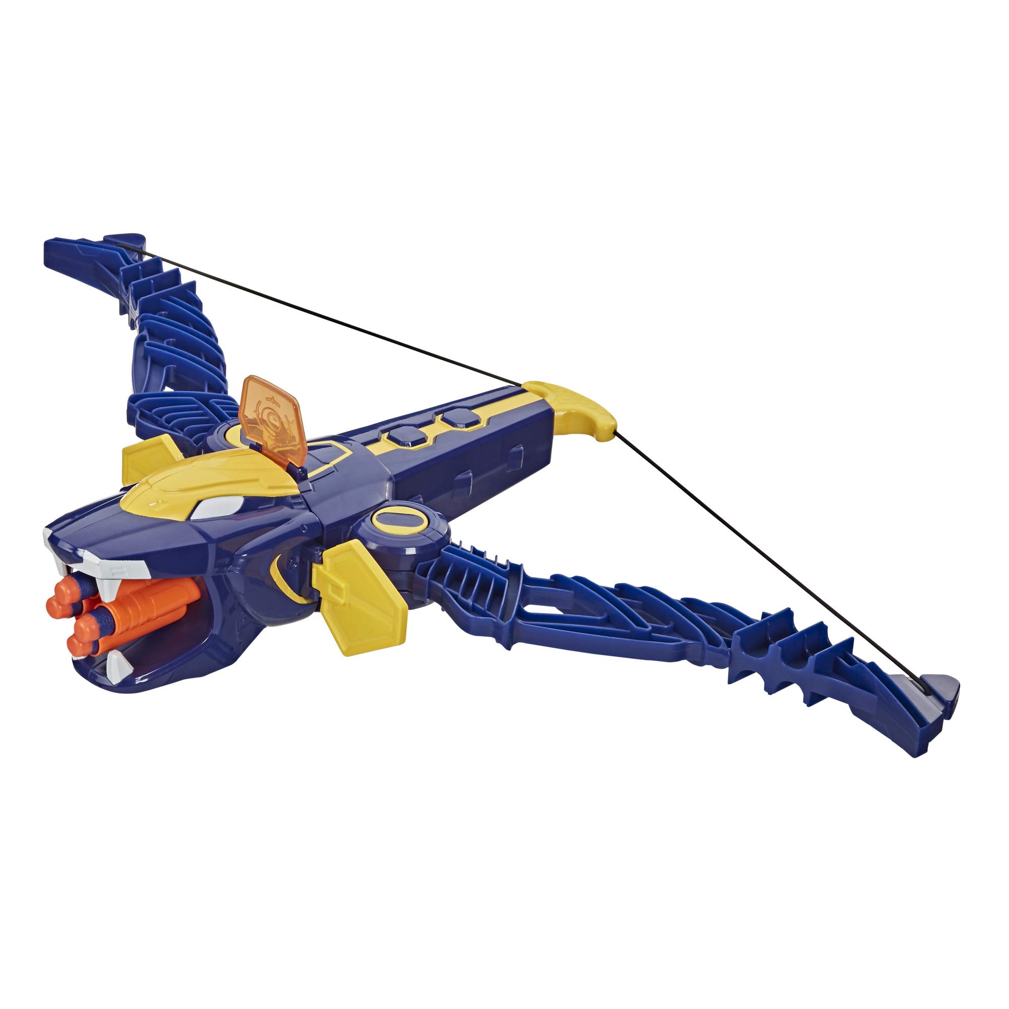 Power Rangers Beast Morphers Beast-X King Mega Bow Toy, Nerf Dart Firing Action