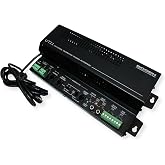 Bogen UTI1 Universal Telephone Interface, Single-Zone Paging System Adapter, Background Music Input, Dual Audio Outputs, Programmable Tones and Built-In 24 V Power