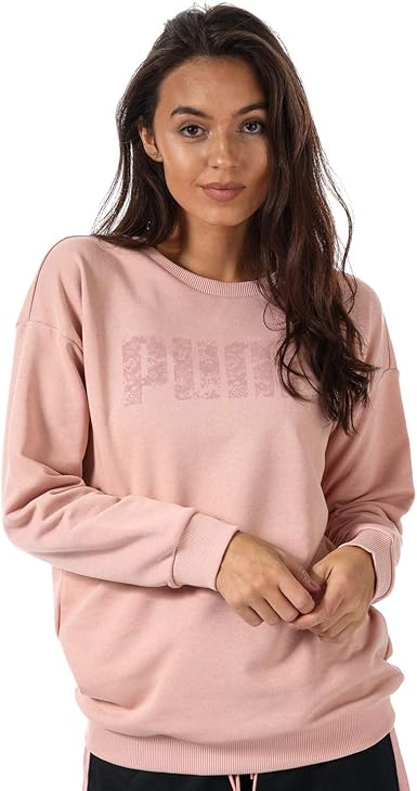 sudadera puma mujer rosa