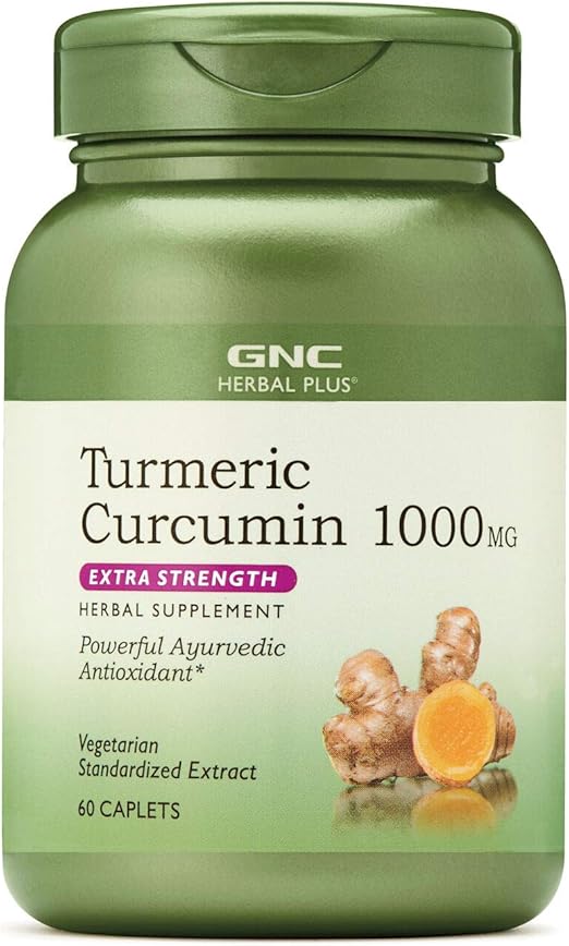 GNC Herbal Plus Turmeric Curcumin 1000mg Health & Personal