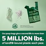 Earth Rated Dog Poo Bags with Handles Lavender Scented Leakproof 120 Bags view 5