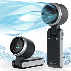 PlayHot Portable Handheld Turbo Fan, 5 Gear