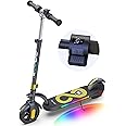 Gyroor H40 Kids Electric Scooter with 180W Motor & LED Visible Display, 10 Mph, Colorful Lights, Adjustable Speed and Height, Electric Scooter for Kids Ages 8-12 Ideal Gifts