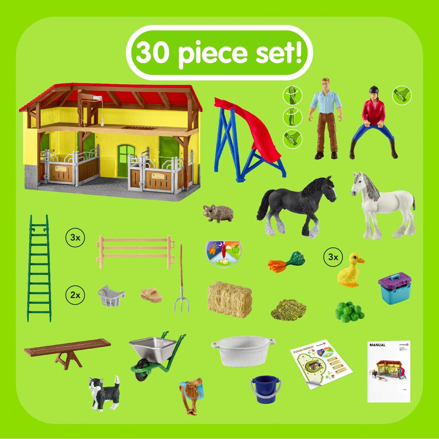 schleich 42485 horse stable