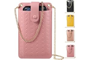 YICHEEY Cell Phone Purse Wallet Small Crossbody Bags for Women Mini Shoulder Bag with Card Slot