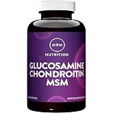 MRM Nutrition Glucosamine Chondroitin MSM - for Women &amp; Men - 30 Servings | Joint Support Supplement with Glucosamine Sulfate, Chondroitin Sulfate &amp; MSM for Cartilage &amp; Mobility Health, Gluten Free
