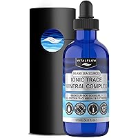 VitalFlow Ionic Mineral Drops | High Magnesium, Low Sodium Electrolyte & 70+ Trace Minerals | Full-Spectrum Trace Minerals Co