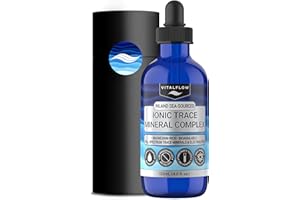 VitalFlow Ionic Mineral Drops | High Magnesium, Low Sodium Electrolyte & 70+ Trace Minerals | Full-Spectrum Trace Minerals Co