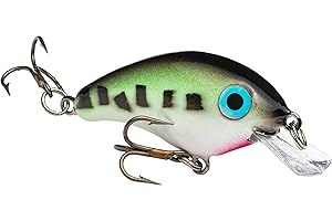 Strike King Bitsy Pond Minnow Crankbait Fishing Lure, 3/32 oz, Irresistible to Fish