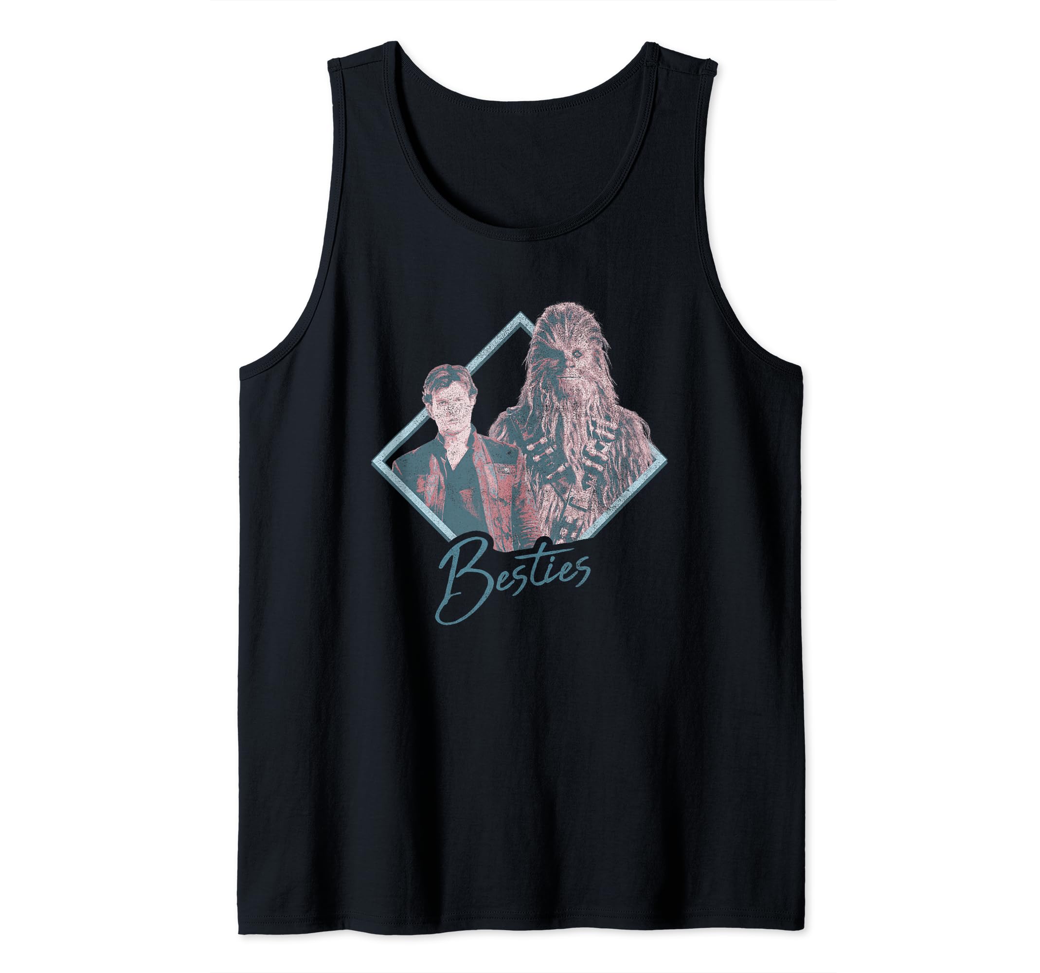 Star Wars Han Solo Movie Chewie Duo Besties Tank Top