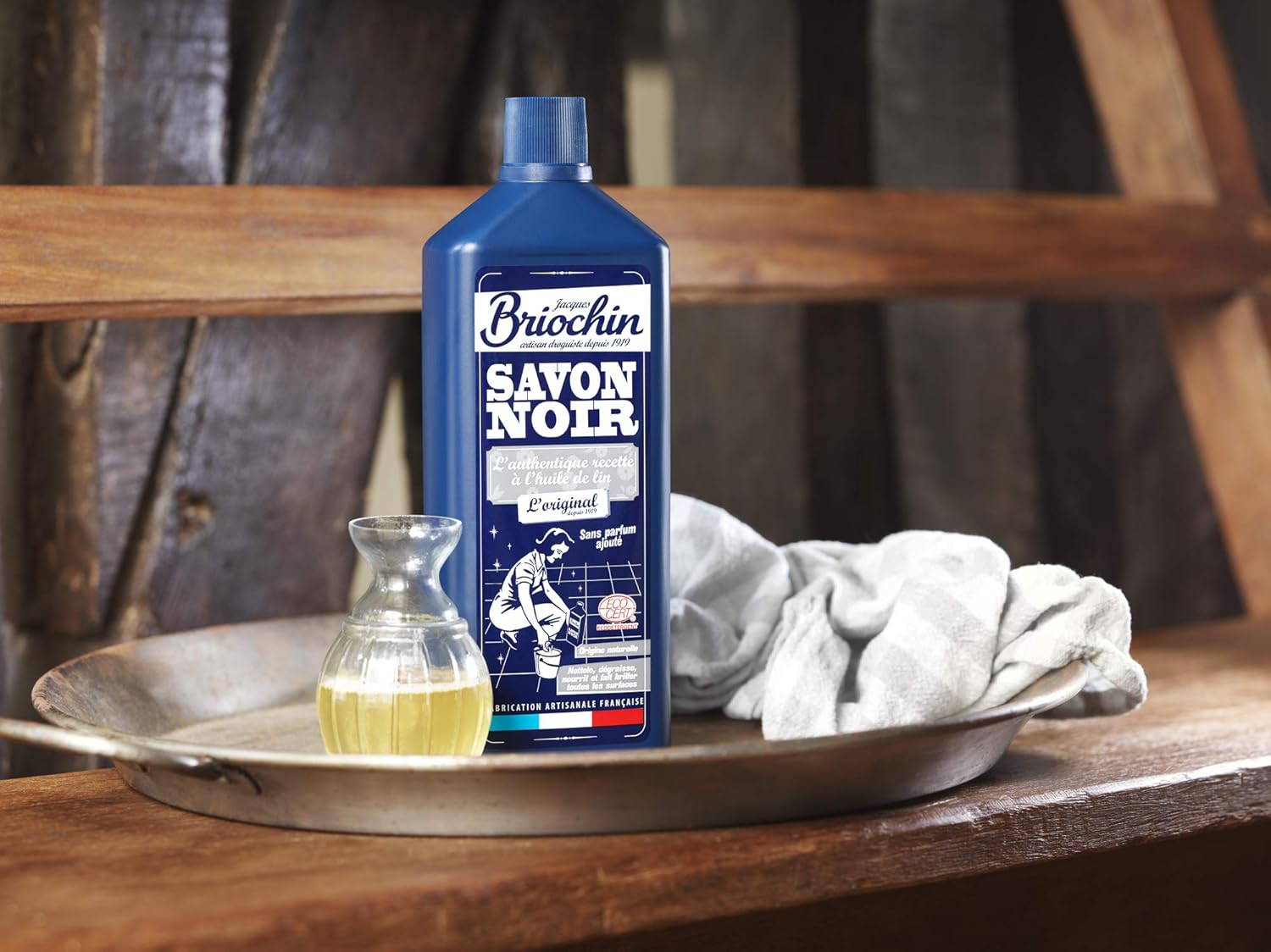 Jacques Briochin Bri28 Entretien Savon Noir Liquide 1 L