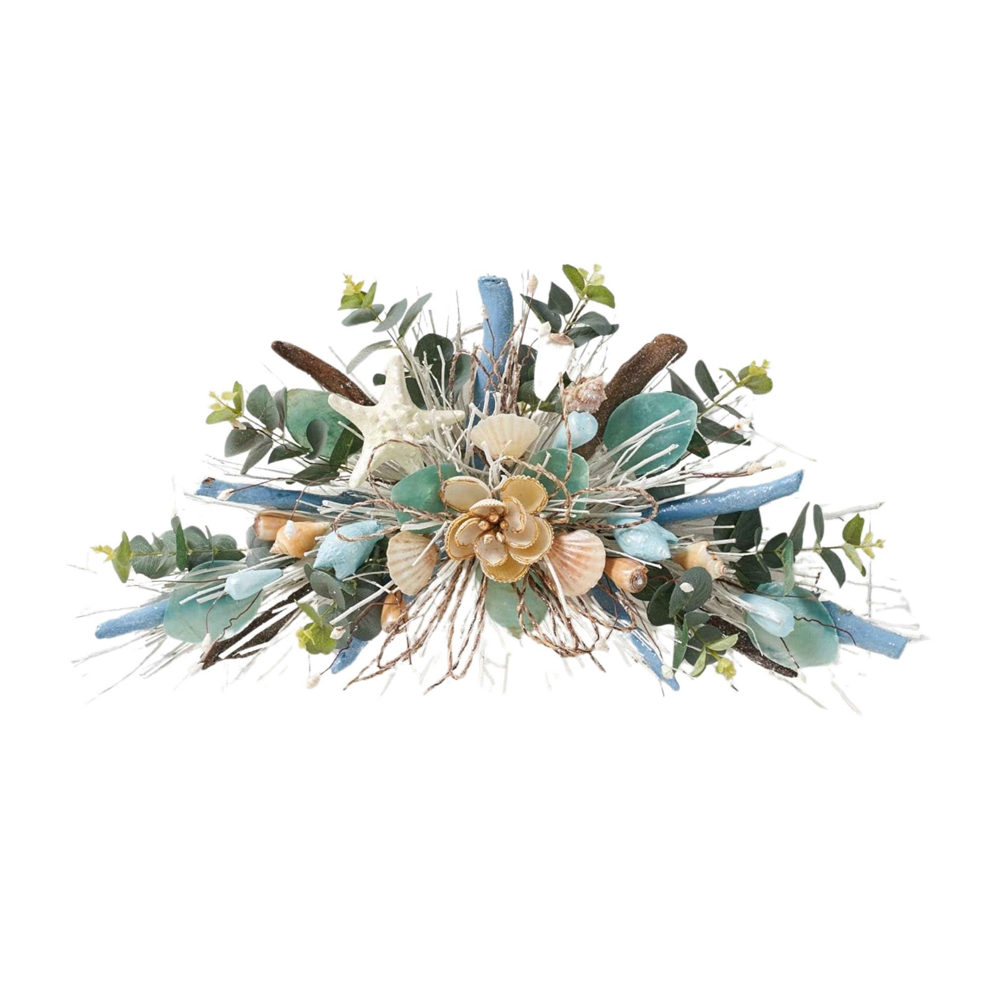 Holiday Tree 25" Coastal Summer Swag - Handcrafted
